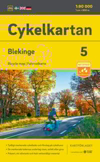 Cykelkartan Blad 5 Blekinge 2023-2025