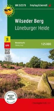 Wilseder Berg, hiking map 1:25,000, freytagberndt, WK D2579