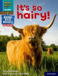 Read Write Inc. Phonics Blue Set 6 NF Book Bag Book 3 It's so hairy