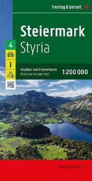 Styria, road and leisure map 1:200,000, freytagberndt