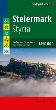 Styria Road and Leisure Map 1:150,000