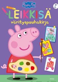 Pipsa Possu - Pipsan leikkisä värityspuuhakirja
