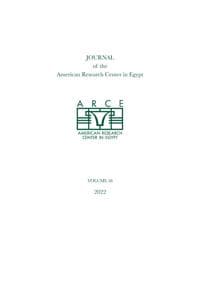 Journal of the American Research Center in Egypt, volume 58