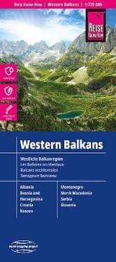 Western Balkans Map
