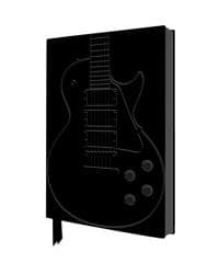 Black Gibson Guitar Artisan Art Notebook (Flame Tree Journals)