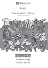 Suomi - Tatar (latin characters) (in latin script), kuvasanakirja, BW