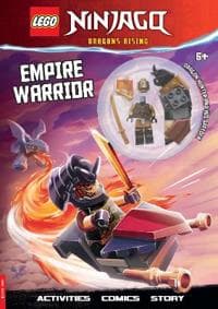 LEGO® NINJAGO®: Empire Warrior Activity Book (with Dragon Hunter minifigure and Speeder mini-build)