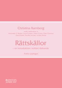Rättskällor : en introduktion i kritiskt tänkande