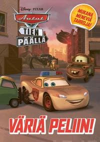 Disney Autot tien päällä Väriä peliin! -värityskirja