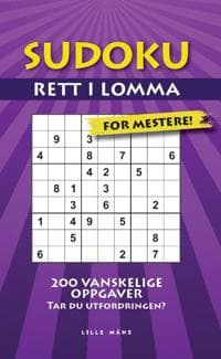 Sudoku rett i lomma