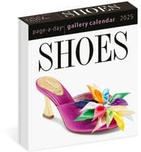 Shoes Page-A-Day® Gallery Calendar 2025