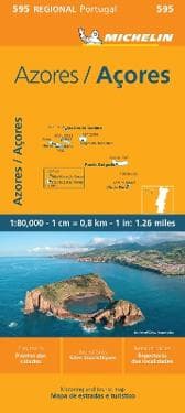 Azores - Michelin Regional Map 595