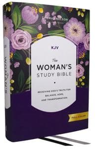 KJV, The Woman's Study Bible, Hardcover, Red Letter, Full-Color Edition, Comfort Print