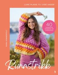 Runastrikk; 40 fargerike gensere og cardigans