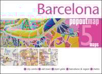 Barcelona PopOut Map