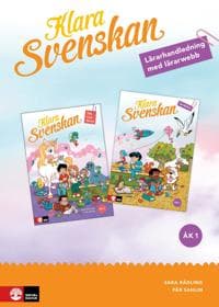 Klara svenskan åk 1 Lärarhandledning med lärarwebb