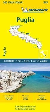 Puglia - Michelin Local Map 363