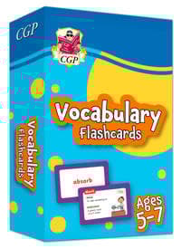 Vocabulary Flashcards for Ages 5-7