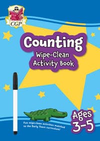 Counting Wipe-Clean Activity Book for Ages 3-5 (with pen)