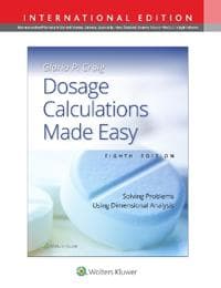 Dosage Calculations Made Easy | CDON