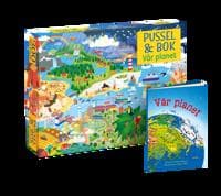 Pussel & bok: Vår planet