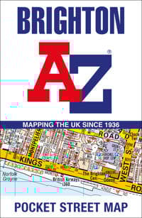 Brighton A-Z Pocket Street Map