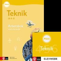 PULS Teknik 4-6 Arbetsbok med elevwebb, fjärde upplagan