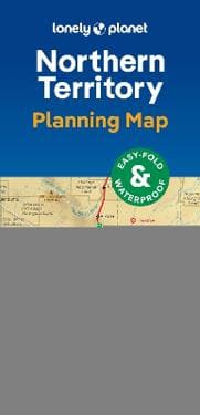 Lonely Planet Northern Territory Planning Map