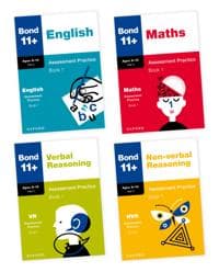 Bond 11+: Assessment Practice Bundle for Age 9-10: English, Maths, Non-verbal Reasoning, Verbal Reasonin: Ready for the 2025 exam for GL Assessment & other 11 plus exams (formerly Bond Assessment Pape
