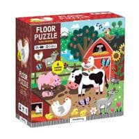 Farm Friends Floor Puzzle With Shaped Pieces