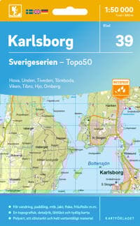 39 Karlsborg Sverigeserien Topo50