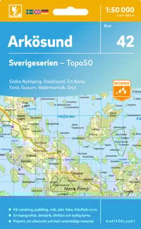 42 Arkösund Sverigeserien Topo50