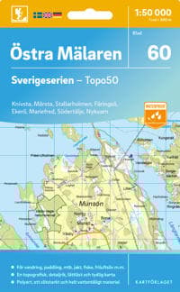 60 Östra Mälaren Sverigeserien Topo50