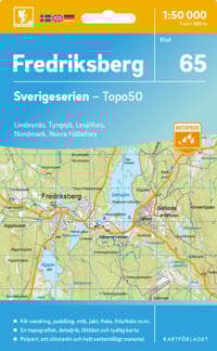 65 Fredriksberg Sverigeserien Topo50