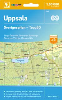 69 Uppsala Sverigeserien Topo50