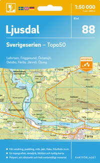 88 Ljusdal Sverigeserien Topo50