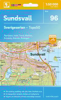 96 Sundsvall Sverigeserien Topo50