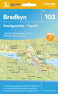 103 Bredbyn Sverigeserien Topo50