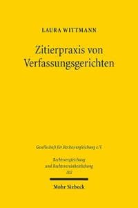 Zitierpraxis von Verfassungsgerichten