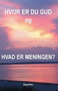 Hvor er du gud og hvad er meningen?