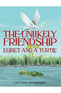 The Unlikely Friendship of an Egret and a Turtle II