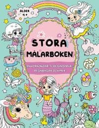 Stora målarboken för flickor