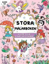 Stora målarboken för flickor