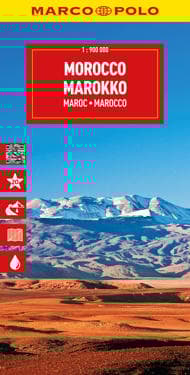 MARCO POLO Reisekarte Marokko 1:900.000