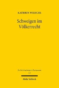 Schweigen im Völkerrecht