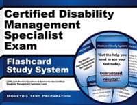Certified Disability Management Specialist Exam Flashcard Study System: Cdms Test Practice Questions & Review for the Certified Disability Management