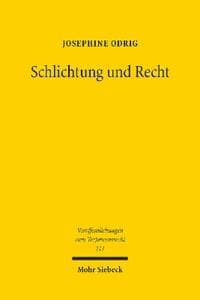 Schlichtung und Recht