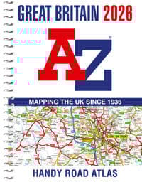 Great Britain A-Z Handy Road Atlas 2026 (A5 Spiral)