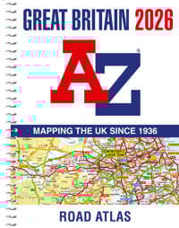 Great Britain A-Z Road Atlas 2026 (A4 Spiral)