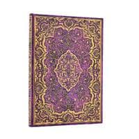 Picaresque Midi Unlined Hardcover Journal (Elastic Band Closure)